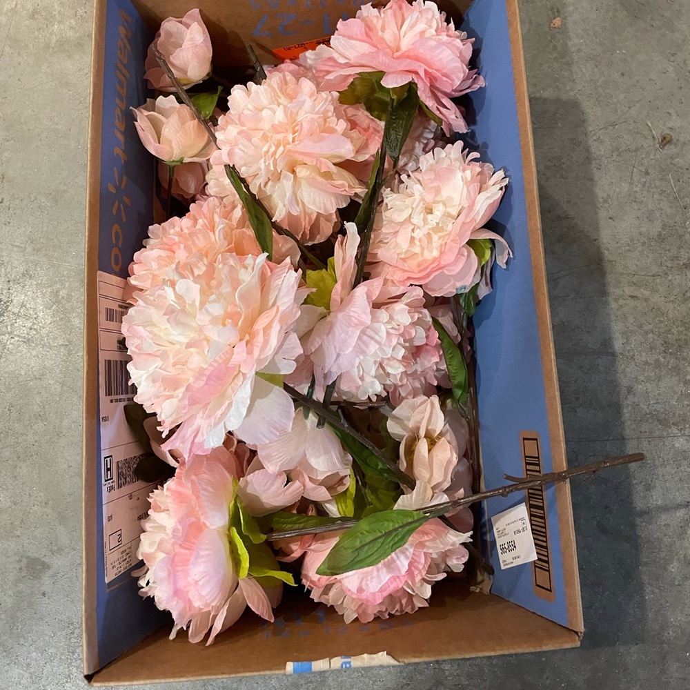 Hobby Lobby Pink Flower Lot